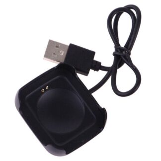T500, T55 Smartwatch 2-Pin Magnetic Charging Cable with Charging Pad: Keep Your Smartwatch Powered and Ready with This Magnetic Charging Cable and Pad.