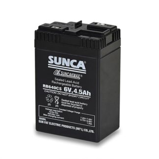 Sunnca (1) Vari 6V -4 -5Ah Charger Fan Rechargeable Battery Sealed Lead-Acid Battery - 12 Volt Battery - Power Devices With The Sunnca Vari Charger Fan