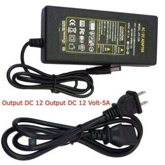 Power Supply Adapter/ Charger High Quality, Output DC 12 Volt-5A