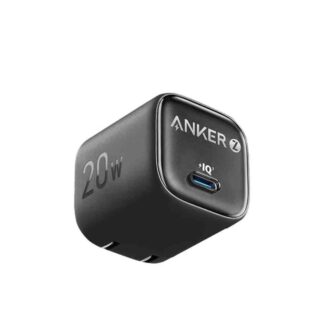 Anker Zolo Charger 20W Compact USB-C Fast Charger with Power Delivery (PD) 3.0 Technology, High-Speed Charging & Portable Wall Adapter