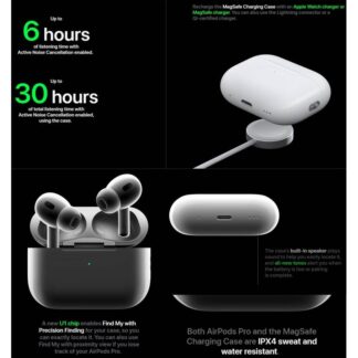 Airpods Pro 2nd Gen Wireless Charging Bluetooth Headphone