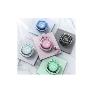 Ultrapods Pro True Wireless Earbuds with Display Transparent Design, Bluetooth 5.3 Water Proof.