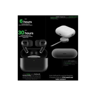 Airpods Pro 2nd generation | Pop Up | Made In Dubai With Wireless Charging Case | Black
