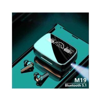 M19 TWS Wireless Bluetooth 5.3 Earbuds - Touch Control, HD Mirror, Enhanced Performance