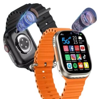 Ultra S9 / S8 Ultra (Back Camera) 5G Android Smartwatch With Dual Camera 8GB Ram & 128GB Rom Smartwatch, Facebook, YouTube, Tiktok, Free Fire, FUBG (Play Store) Sim Slot Wi-Fi, Dat