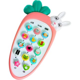 Toys Rabbit Musical Phone Smart Phone Cordless Feature Mobile Phone Toys Mobile Phone for Kids Phone Small Phone Toy Musical Toys for Kids Smart Light (Rabbit Phone)