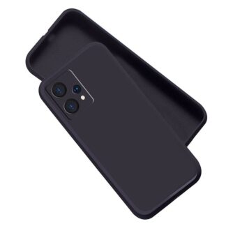 Durable Features and Smooth Making - Realme 9 4G Realme 9 Pro Plus Premium Silicone Matte Soft Phone Case - Black - Upscale Your Trend