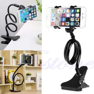 Clip Mobile Phone Holder Stand Flexible Clip Base Smartphone Holder Rotate for Live Streaming Shoot Video