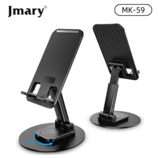 Jmary MK-59 360° Rotating Adjustable Desktop Mobile & Tablet Holder Sturdy & Hands Free Stand