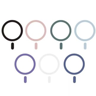 1-5PCS Metal Plate Sticker Ring For Magsafe Wireless Charger For iPhone  Mobile Phone Magnetic Car Mount Holder Universal