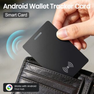 Wallet Finder, Bluetooth Tracker Item Smart  Locator Card for Luggage Passport for Android Phone  Work with  Hub