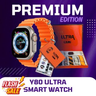 Y80 Ultra PREMIUM Edition ( Straps--8+1 cover )  Smart Watch "8" Straps 2.02" Display  Waterproof Bluetooth Calling Pedometer Heart Rate Blood Pressure Sleep Sports Watch Series 8 