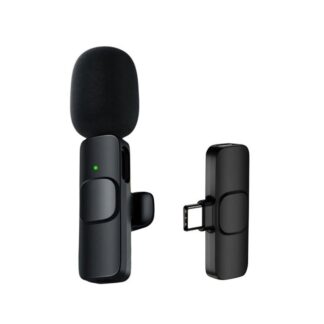K8 Wireless Bluetooth Microphone System for Smartphones, Type-C Compatible