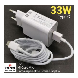 33W Quick Charger Type-C for Xiaomi/vivo/realme/oppo/Samsung/Redmi, Oneplus, Inifinix, Motorola
