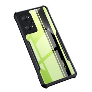 Realme gt neo 2 Edge-Reinforced Shockproof Cushion Back Clear Hybrid Transparent Hard Cover Casing  (Back Case Cover For Smartphone)